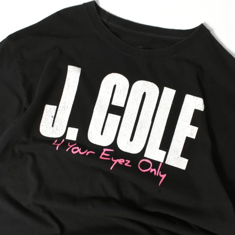 USED "J. COLE / 4 YOUR EYEZ ONLY" TOUR T-shirt