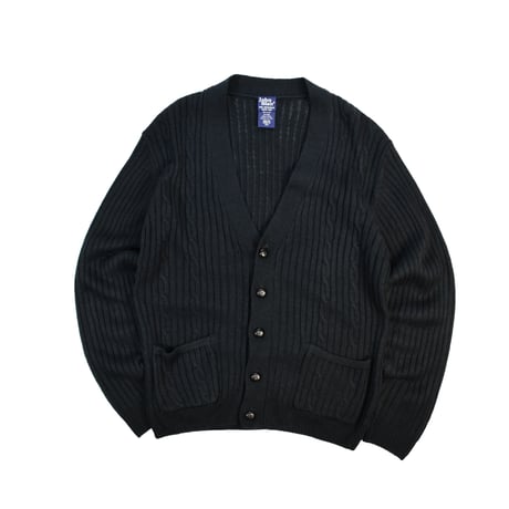 USED 90'S "JOHN BLAIR" ACRYLIC CARDIGAN