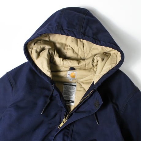 USED "CARHARTT FR" ZIP UP DUCK HOODIE