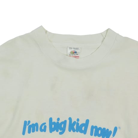 USED "I'M BIG KID NOW" T-shirts