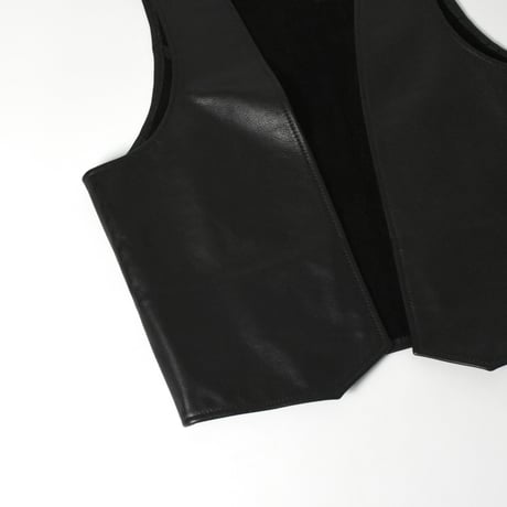USED "MR. S LEATHER" COW LEATHER VEST