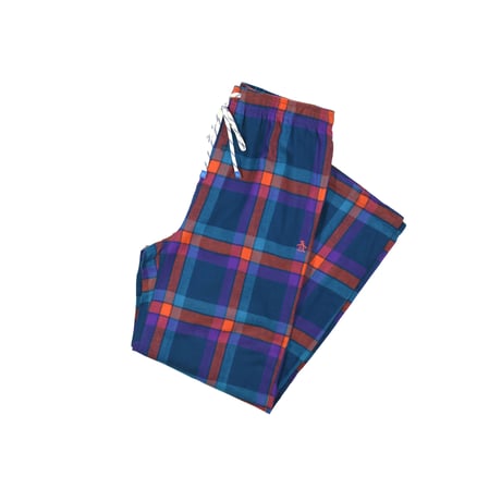 USED "PENGUIN" PAJAMA CHECK PANTS