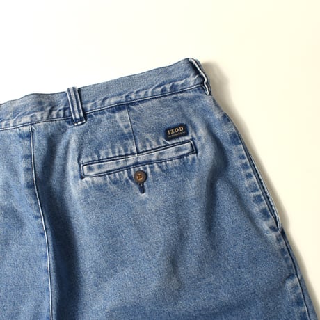 USED "IZOD" 2TUCK DENIM SHORTS
