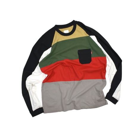 USED "SUPREME" MULTI COLOR L/S TOP