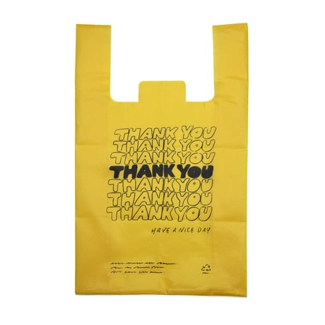 LIXTICK “THANK YOU” SHOPPING BAG by YU NAGABA