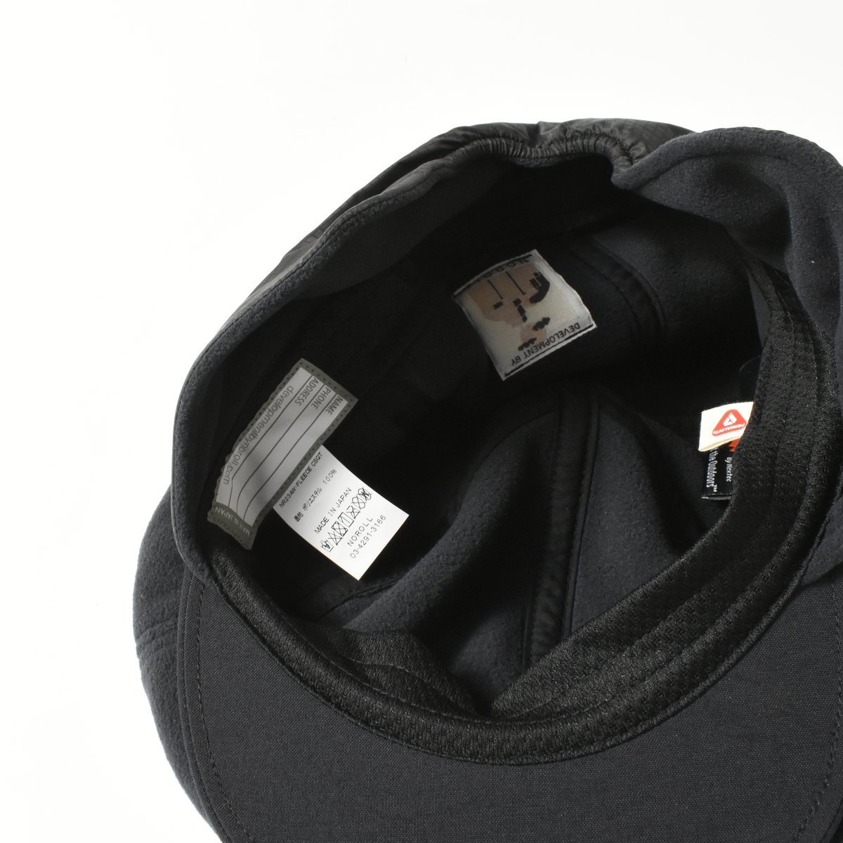新品未使用‼️NOROLL FLEECE CASQUETTE BLACK NOROLL FLEECE CASQUETTE Black