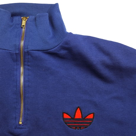 USED "80'S ADIDAS" HALF ZIP SWEAT