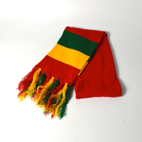 NOS UNKNOWN FRINGE RASTA SCARF