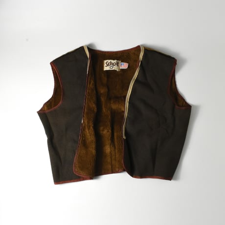 VINTAGE 70-80'S "SHOTT / SPORTS WEAR" LEATHER JACKET