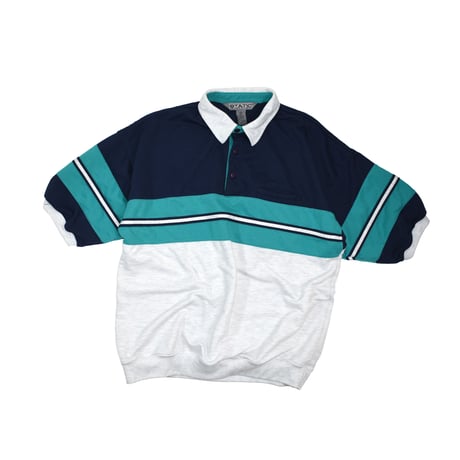 USED "STATIC INTERNATIONAL" POLO SHIRT