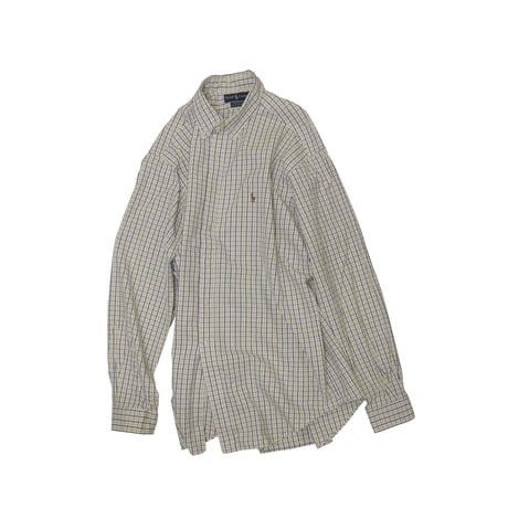 POLO RALPH LAUREN USED CHECK L/S SHIRTS