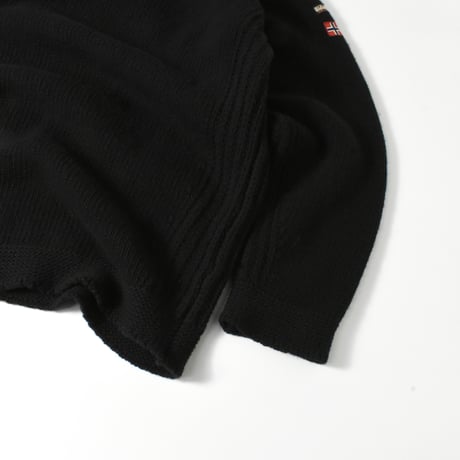 USED 90’S "NAPAPIJRI" HALZIP WOOL KNIT