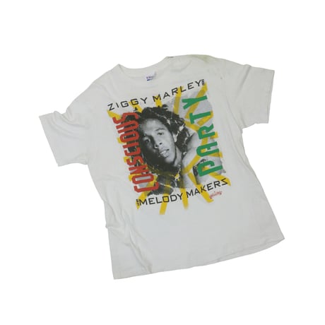 "ZIGGY MARLEY AND  MELODY MAKERS" VINTAGE T shirt