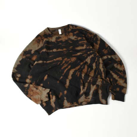 USED "JERZEES" TIE DYE CREW NECK SWEAT