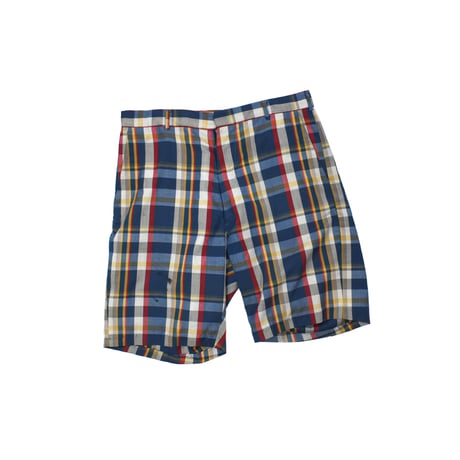 USED 60-70'S"GRANTS / PERMANENTLY PRESSED" CHECK SHORTS