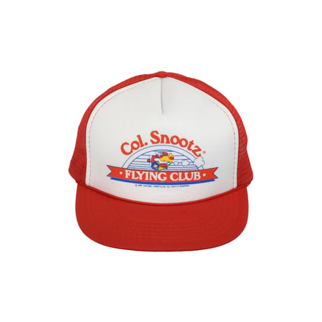 USED 91'S "COL.SNOOTZ FLYING CLUB" MESH CAP
