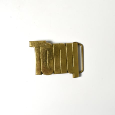USED NAME BELT BUCKLES