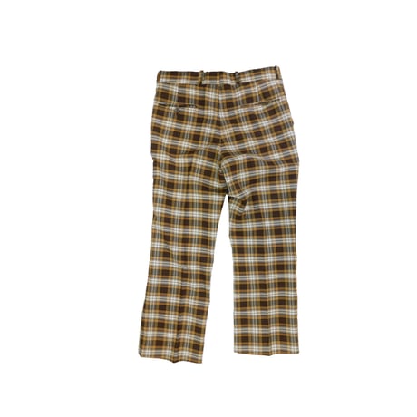VINTAGE "JOHN WEITZ" PLAID TROUSER