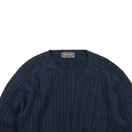 USED 90'S "BROOKS BROTHERS" COTTON KNIT