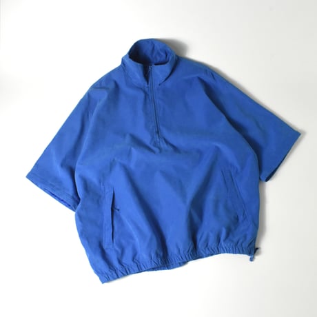 USED "TRES BIEN" PEACH SKIN 2WAY HALF ZIP PULLOVER