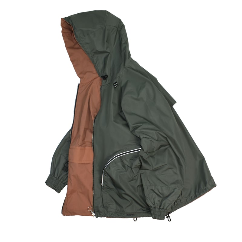 ジャケット・アウター noroll switch parka 中古・古着通販】NOROLL (ノーロール) SWITCH PARKA ブラック×グレー