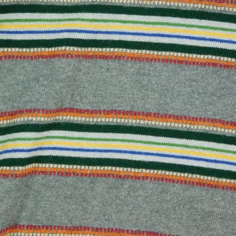 USED "OLD NAVY" MULTI BORDER KNIT