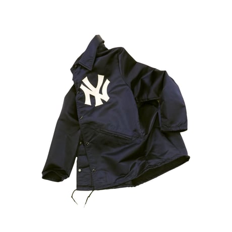 VINTAGE NEW YORK YANKEES COACH JACKET for WABC TALK RADIO 77