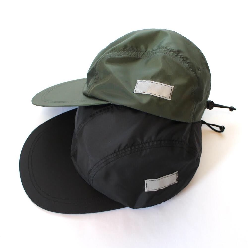 NYLON LONG BILL CAP no roll OLIVE