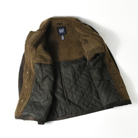 USED 90’S "GAP" LEATHER JACKET