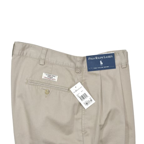 NOS "POLO RALPH LAUREN" 2-TUCK SHORTS