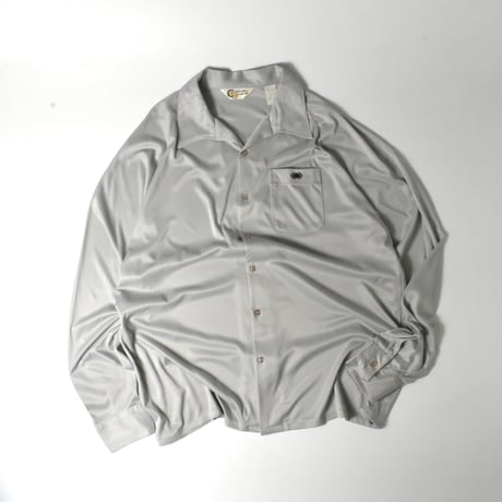 USED 70’S "CALIFORNIA CASUALAIRE" OPEN COLLAR SHIRT