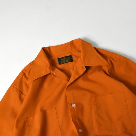 USED 70'S "SEARS" OPEN COLLAR SHIRT