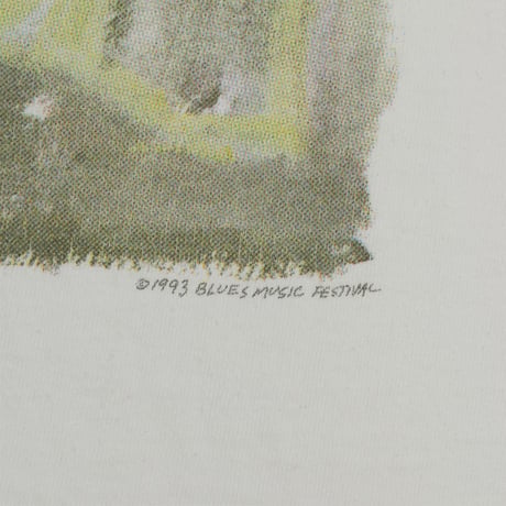 USED "BRUES MUSIC FESTIVAL 1993" T-shirt
