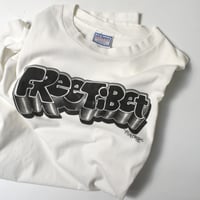 USED 90'S "FREE TIBET" T-shirt