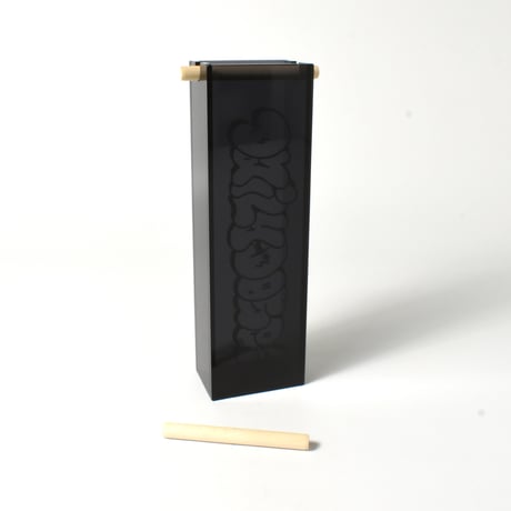 DDQS "BUBBLE LETTER" ACRYLIC INCENSE BURNER