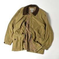 USED 90'S "L.L.BEAN" PEACH SKIN PADDED JACKET