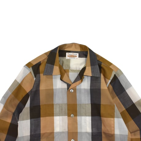 VINTAGE 60'S "DURA PRESS" CHECK SHIRT