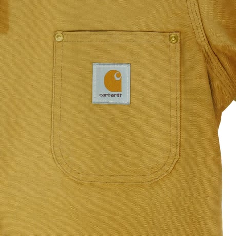 DEAD STOCK "CARHARTT" DUCK CHORE COAT BLANKET LINED