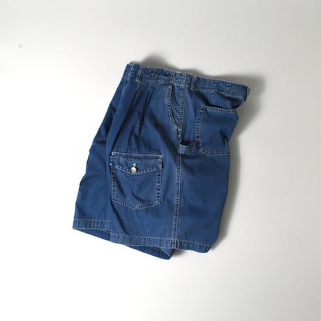 USED "MAYPOLE" 2-TUCK COTTON SHORTS