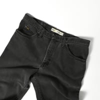 USED "LEE / REGULAR FIT" BLACK DENIM PANTS