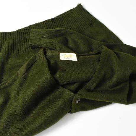 USED 80’S "SEAFORTH KNIT WEAR" CARDIGAN