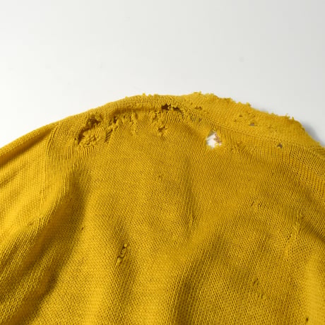VINTAGE UNKNOWN WORN-OUT CARDIGAN