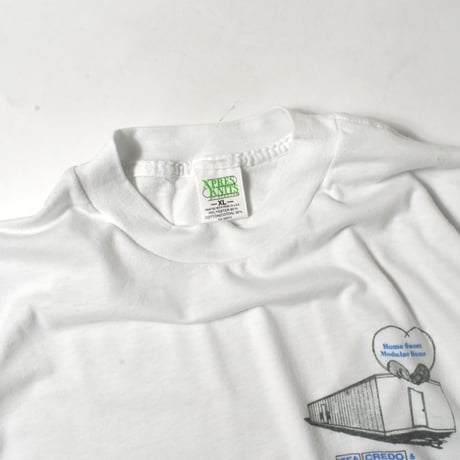 USED 80'S "IFFA CREDO & DOUBLE L" T-shirt