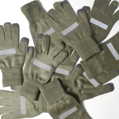 DDQS UNIFORM CHOICE "HIGH REFLECTIVE THAT BAR GLOVES" MADE by NOROLL