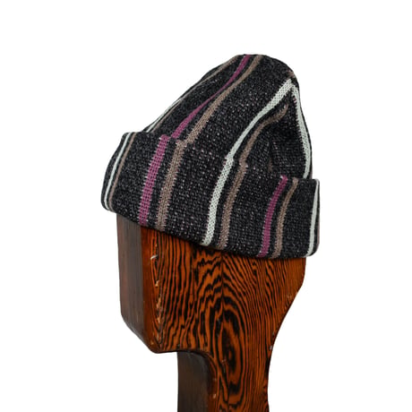 NOROLL "WASHBLE STRIPE BEANIE"