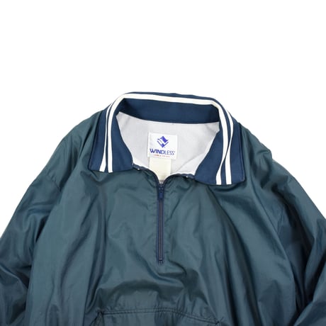 USED 90'S "WINDLESS" HALF ZIP JACKET