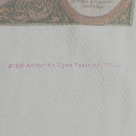 RUSH "TEST FOR ECHO" USED T-shirt