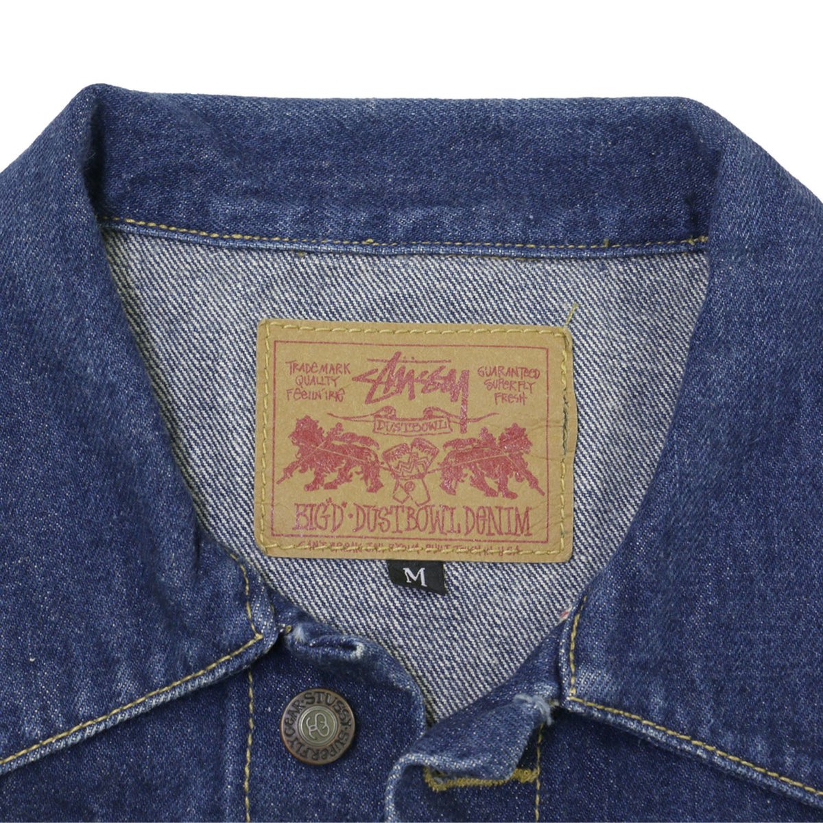 92' OLD  STUSSY  REDTAB   SHIRT  JACKETステューシー