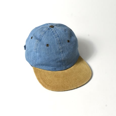 USED 90-00'S "CAMEO" LEATHER BILL CAP