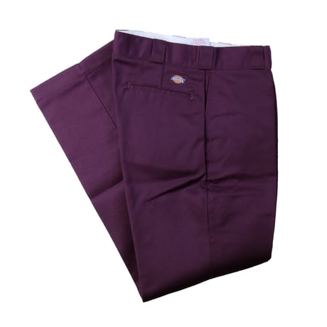 DICKIES 874 FLAT FRONT PANT  / MAROON